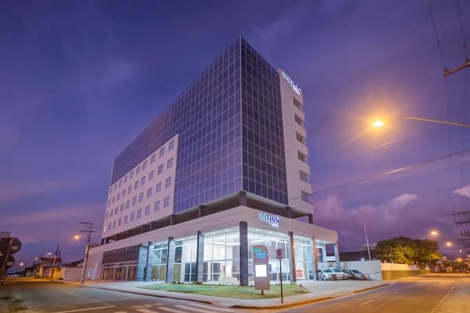 Fachada do Hotel Go Inn São Mateus, onde fica o Espaço Assenor